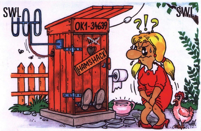 Funny QSL OK1-34639
