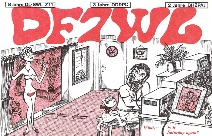 Funny QSL df7wl