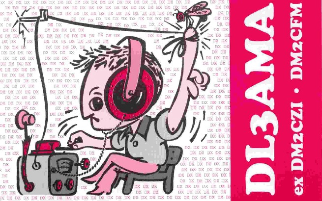 Funny QSL dl3ama