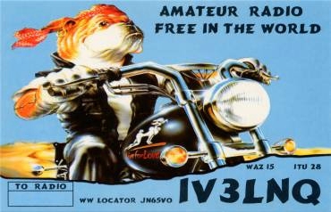 Funny QSL iv3lnq