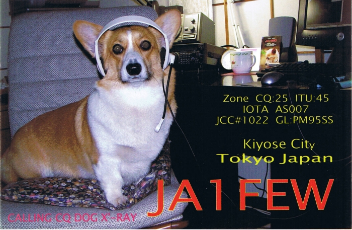 Funny QSL ja1few