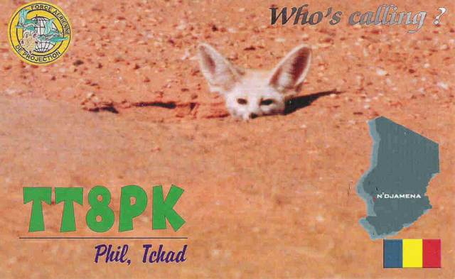 Funny QSL tt8pk