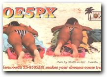 Funny QSL oe5px